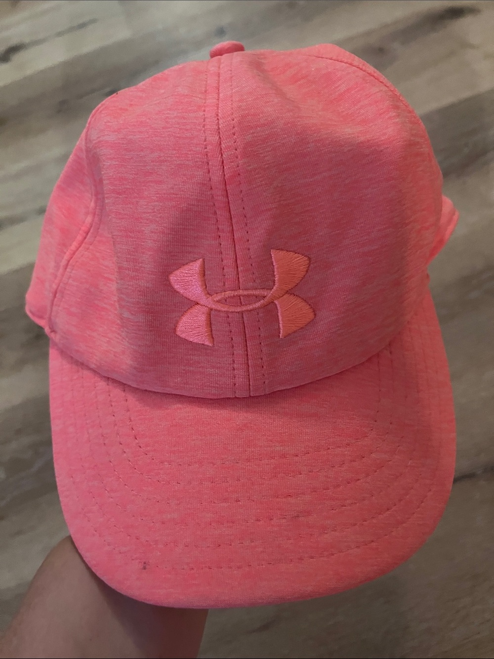 Under Armour Coral Orange Coral Performance Cap